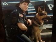 Officer Hetzler with K9 Assan, 1994