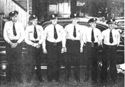 Six Horseheads Police officers circa 1953